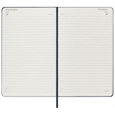 Ежедневник Moleskine CLASSIC Large A5 датированный 200 л в линейку сапфир