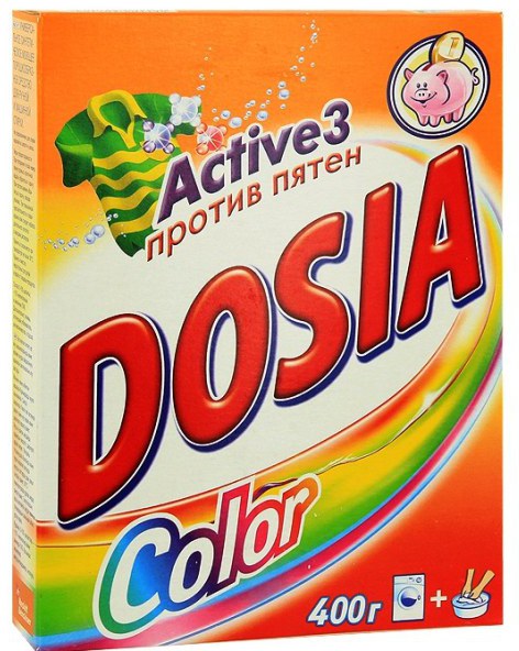 Стиральный порошок Dosia Color Актив 400гр